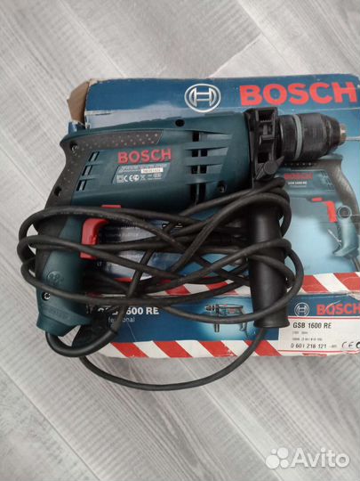 Дрель Bosch GSB 1600 RE