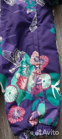 Зимний комбинезон для девочки 80 huppa