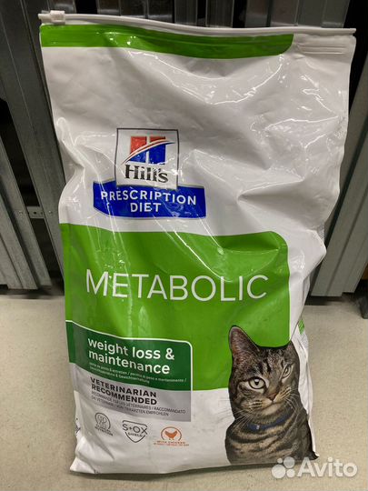Корм доя кошек hill’s prescription diet metabolic