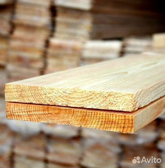 Доска обрезная естественной влажности