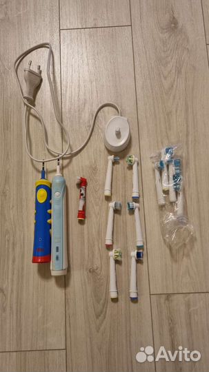 Зубная щетка oral b детская и взрослая