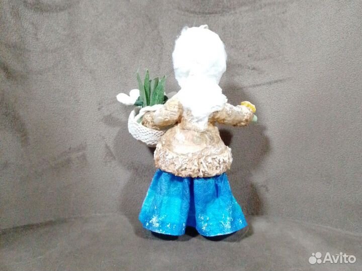 Ватная ёлочка игрушка