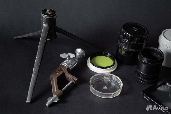 Макрокольца м42, струбцина, светофильтр