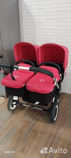 Коляска для двойни bugaboo donkey 2в1