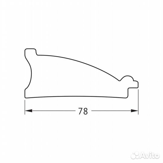 Зеркало Evoform Exclusive BY 7455 59x144 белая ко