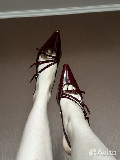 Туфли слингбэки 39