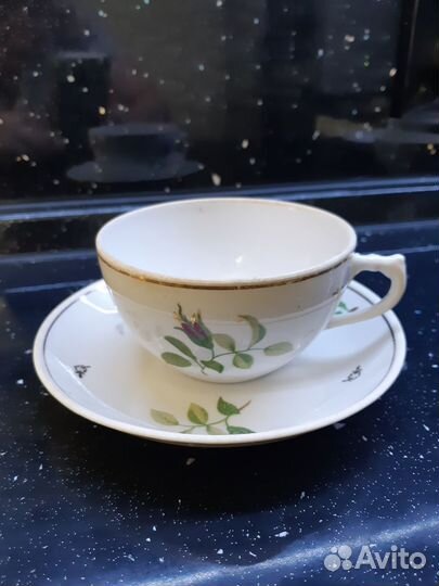 Чашка с блюдцем СССР