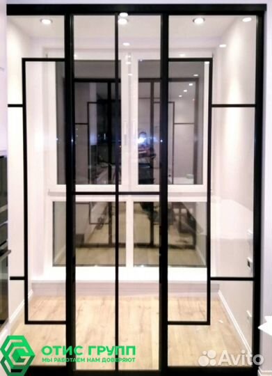 Стеклянные двери / Стеклянные перегородки