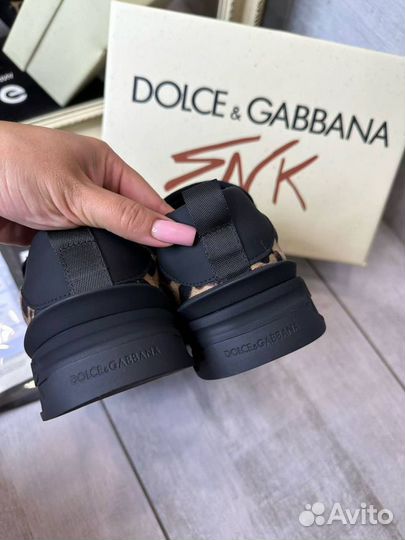 Кеды Dolce & Gabbana Леопардовые Размеры 36-40