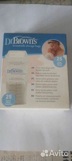 Пакеты для грудного молока Dr.Brown's