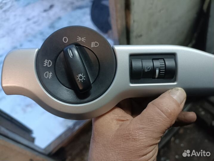 Блок управления светом Skoda Octavia A5