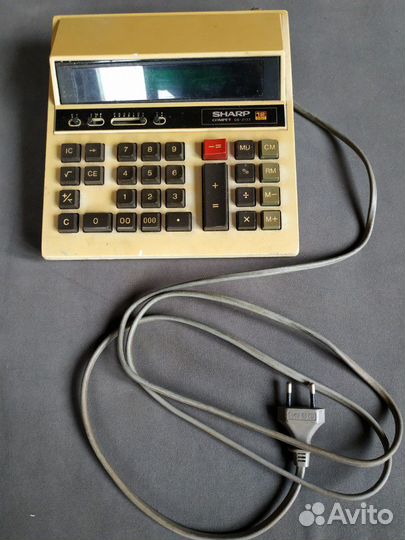 Калькулятор Sharp раритет