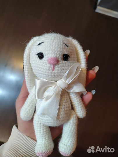 Заяц, игрушка ручная работа