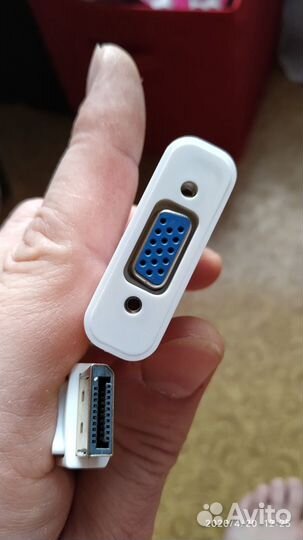 Переходник displayport - vga Чëрный