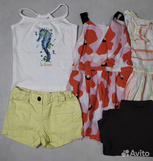 Вещи пакетом на девочку, размер 104