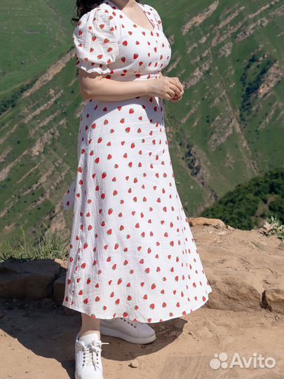 Платье муслиновое