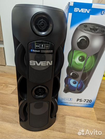 Портативная колонка sven PS-720 новая