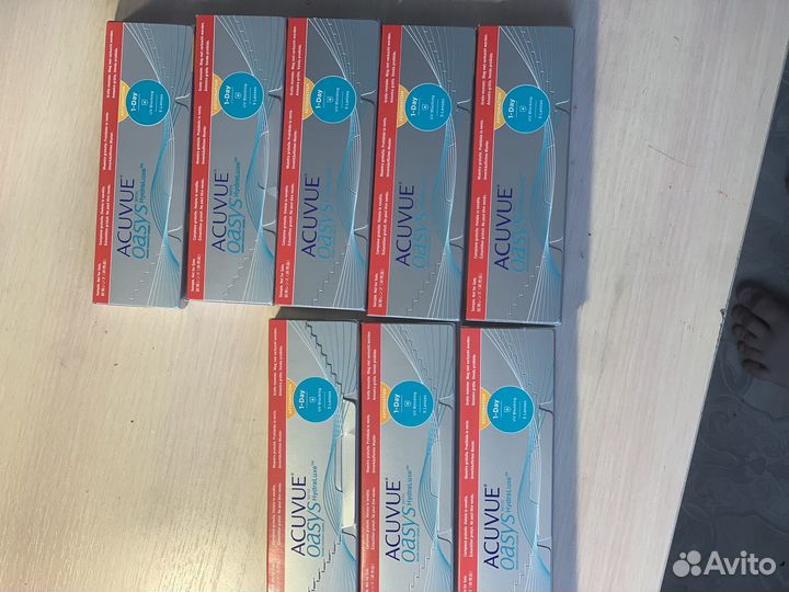 Линзы контактные acuvue oasys -2.25