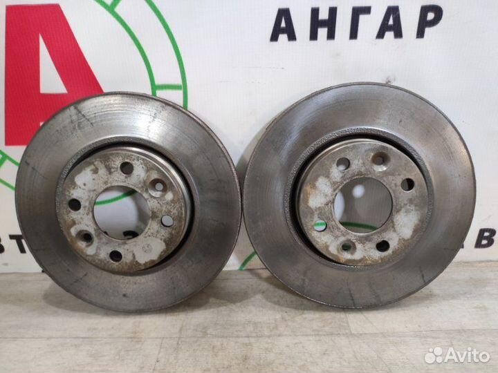 Диски тормозные передние Nissan Note E11 HR16DE