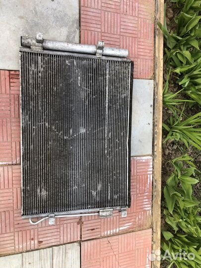 Радиатор кандицианера hyundai solaris