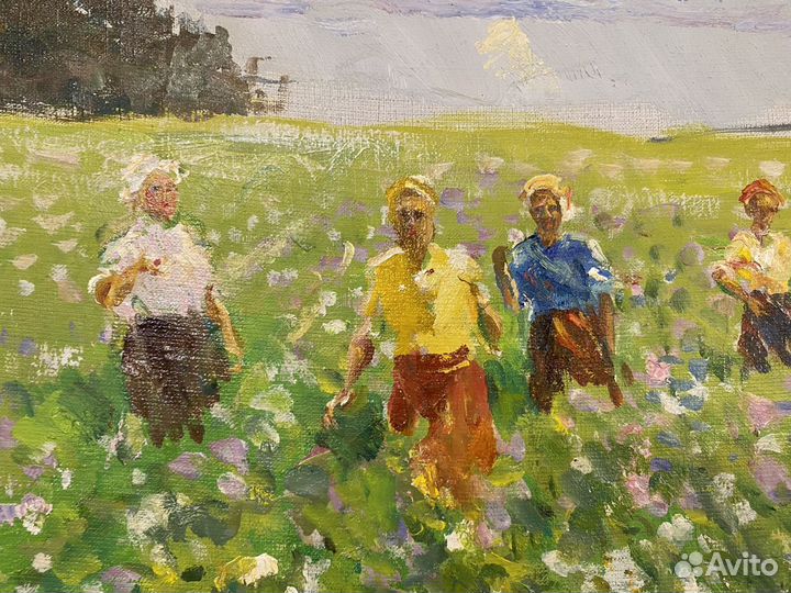 Филатов В.С. «Картофельное поле» 1977 г