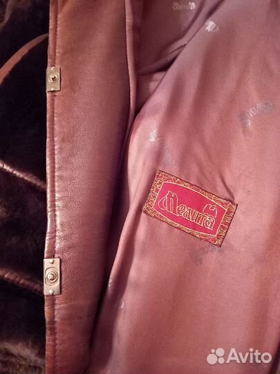 Шуба женская натуральная мутон