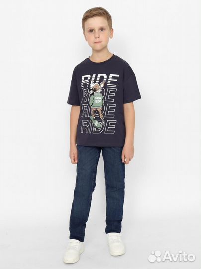 Футболка для мальчика Cherubino cwkb 63673- (116)