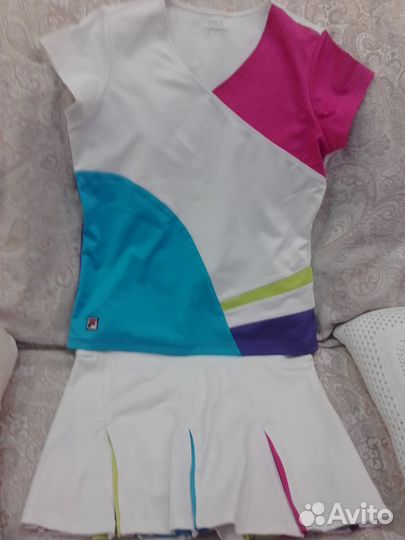 Костюм Fila для тенниса с юбкой-шортами 12-14 лет