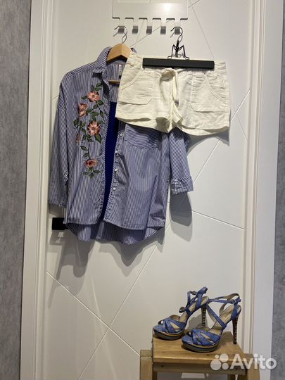 Шорты женские хлопок джинса короткие 40 42 летние