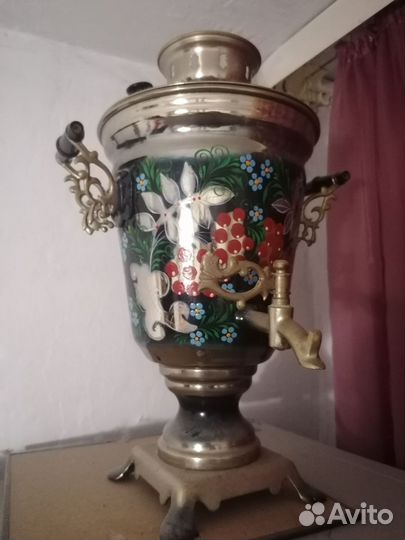 Самовар электрический расписной