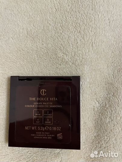 Charlotte tilbury тени dolce vita