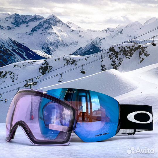 Маска Oakley Flight Deck L /XL Prizm Sapphire + Cl