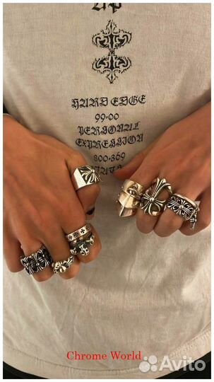 Chrome hearts большая коллекция