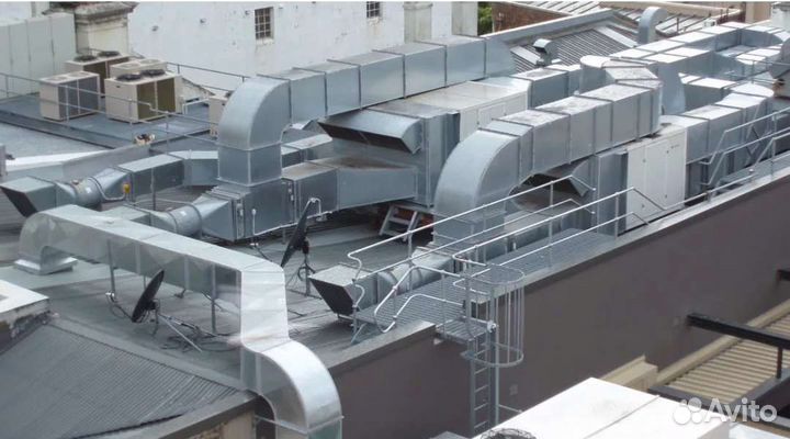 Вентиляция помещений кухни кафе вытяжки с котлов