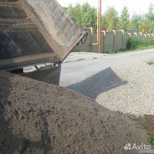 Песок Галька Гпс Мура Окол бутовый Щебень Отсев