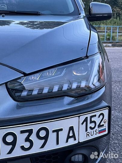 Mitsubishi lancer X LED Тюнинг Оптика Фары Y7EQ7