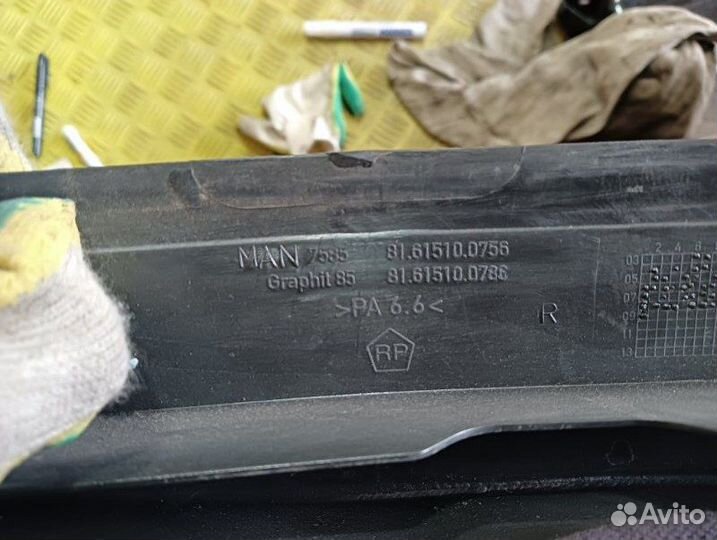 Накладка на порог правая Man Tgl Tgm