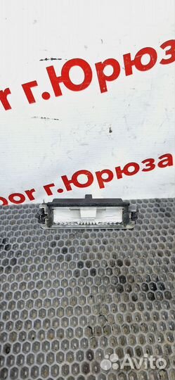 Фонарь подсветки заднего номера renault logan