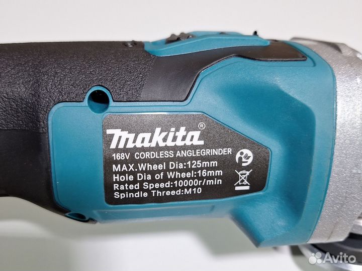 Аккумуляторная болгарка makita(тушка)