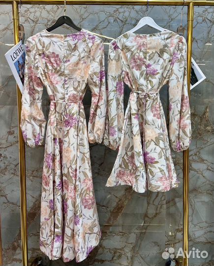 Платье цветочное Zimmermann