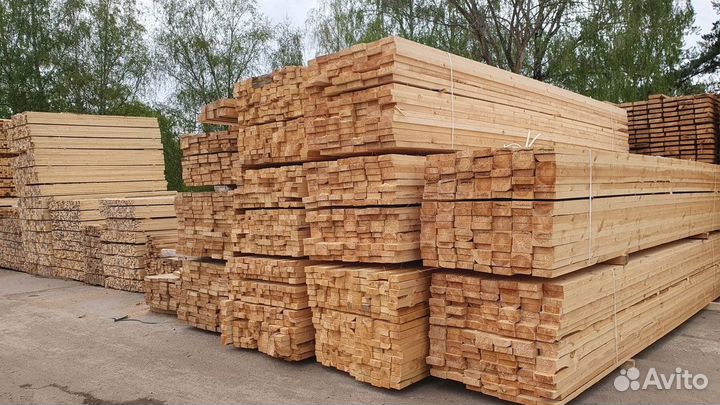 Доска обрезная 50 мм в мск и мо