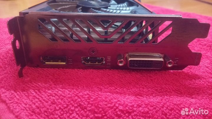 Видеокарта Gigabyte GeForce GTX 1050 Ti 4 гб