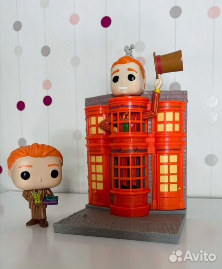 Fred Weasley with Weasleys’ wizard wheezes 158