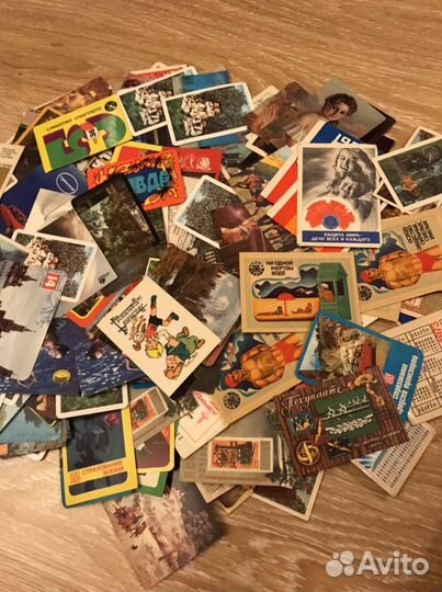 Календарики СССР 70 80 годов