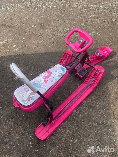 Снегокат rush hour для девочки