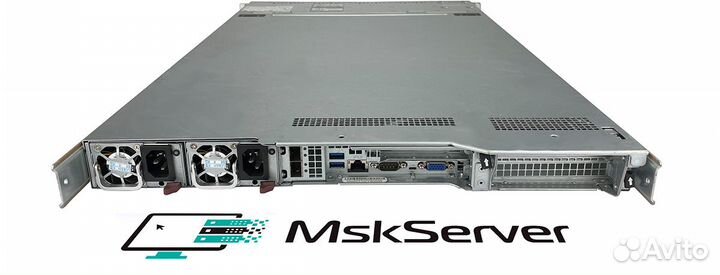 Сервер Supermicro 6019U-TR25M 2xGold 6132 32Gb