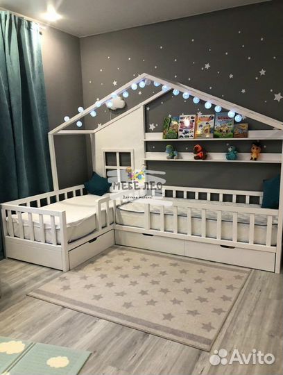 Детская кровать домик