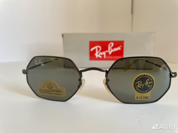 Солнцезащитные очки Ray Ban Hexagonal стелкло