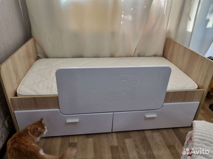 Детская кровать+ матрас