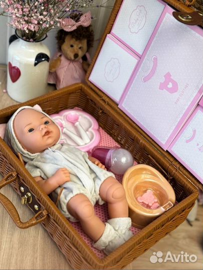 Пупс кукла 34 см, с аксессуарами новая